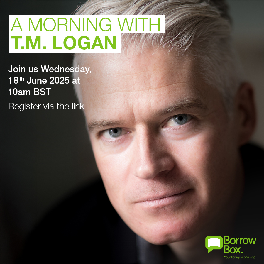 Borrow Box Event - Live online discussion and Q&A with T.M Logan
