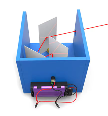 Laser Maze (At-Home DIY STEM activity)