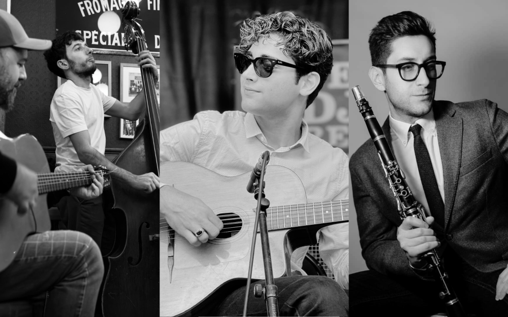 Hugo Guezbar Trio with Giacomo Smith (Django Donegal)