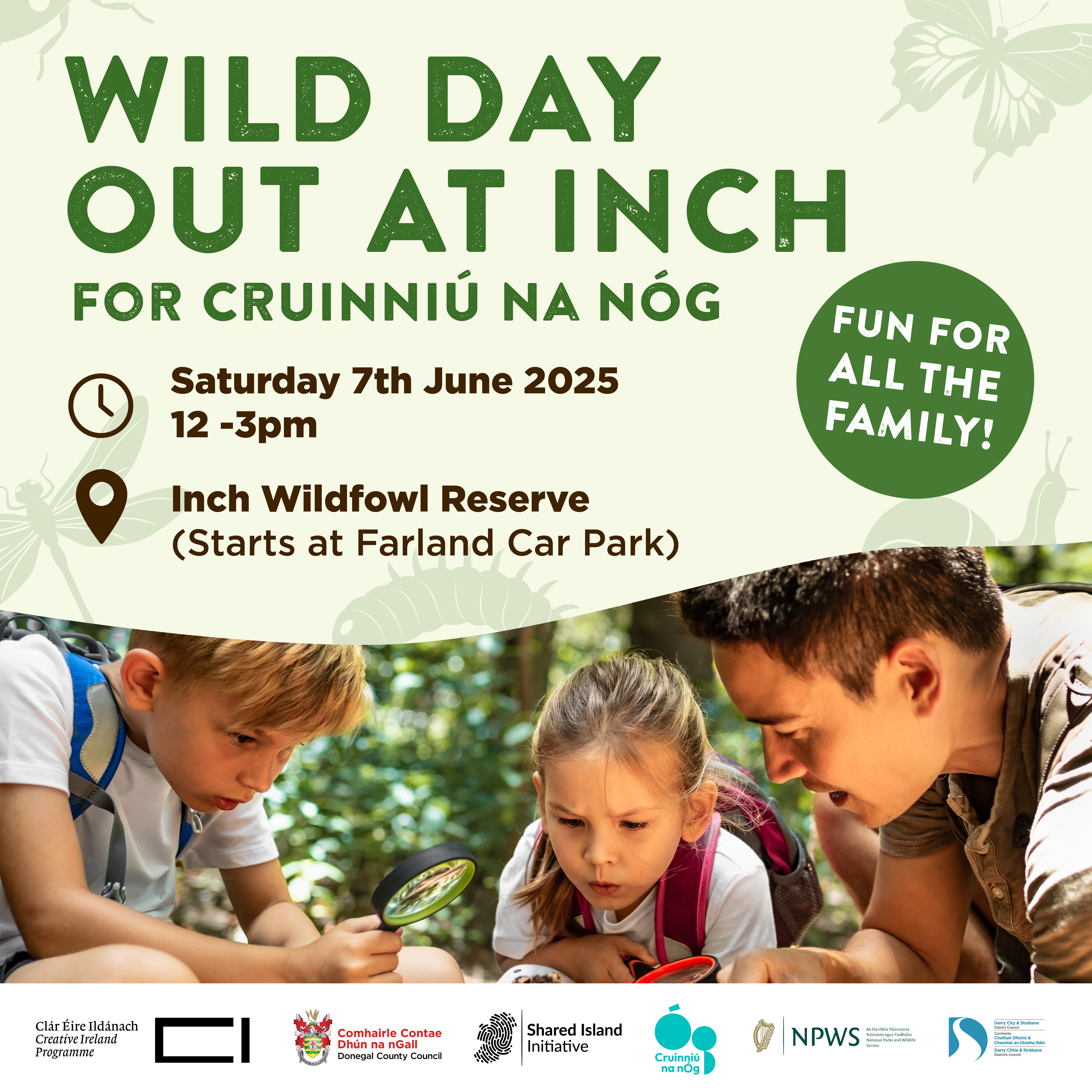 Walk on the wild side of Inch Island this June